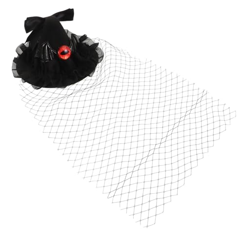 Mikikit Fascinator Hut für Damen aus Mesh mit Haarclip Kostüm Accessoire für Tea Parties Hochzeiten Cosplay und Mottopartys Vielseitige Kopfbedeckung für Verschiedene Anlässe Mikikit Fascinator Hut für Damen aus Mesh mit Haarclip Kostüm Accessoire für Tea Parties Hochzeiten Cosplay und Mottopartys Vielseitige Kopfbedeckung für Verschiedene Anlässe von Mikikit