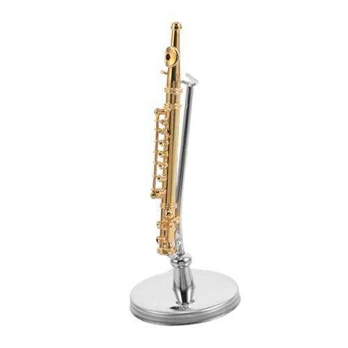 Mikikit Flötenfigur, Musikinstrumentenmodell, Traditionelle Chinesische Musikinstrumente Für Musikliebhaber, Abschlussgeschenke Und Gastgeschenke Für Geburtstagsfeiern, Golden Mikikit Flötenfigur, Musikinstrumentenmodell, Traditionelle Chinesische Musikinstrumente Für Musikliebhaber, Abschlussgeschenke Und Gastgeschenke Für Geburtstagsfeiern, Golden von Mikikit