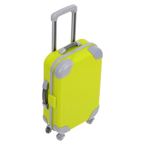 Mikikit Gepäckkoffer für Puppenhäuser aus Material Glänzende Oberfläche Hochwertiges Mini Dekorationszubehör für Puppenstubenzubehör und Mini Deko Mikikit Gepäckkoffer für Puppenhäuser aus Material Glänzende Oberfläche Hochwertiges Mini Dekorationszubehör für Puppenstubenzubehör und Mini Deko von Mikikit