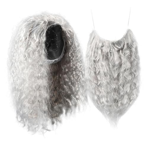 Mikikit Halloween Cosplay Set für Erwachsene Perücke Verstellbar für Kostümpartys Feiern Mikikit Halloween Cosplay Set für Erwachsene Perücke Verstellbar für Kostümpartys Feiern von Mikikit