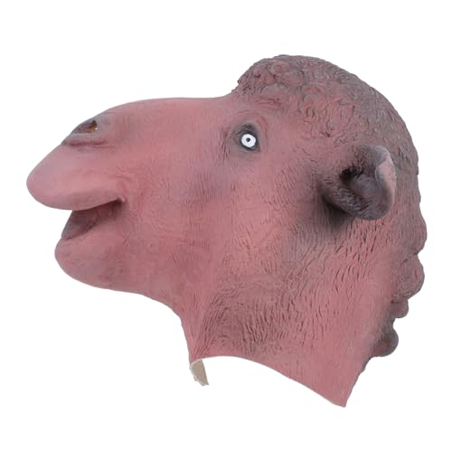 Mikikit Halloween Kamel Maske für Kostümpartys Lustige Tierkopf Cosplay Maske aus Leichtem Material für Erwachsene Gruselige Auftritte und Halloween Dekoration Mikikit Halloween Kamel Maske für Kostümpartys Lustige Tierkopf Cosplay Maske aus Leichtem Material für Erwachsene Gruselige Auftritte und Halloween Dekoration von Mikikit