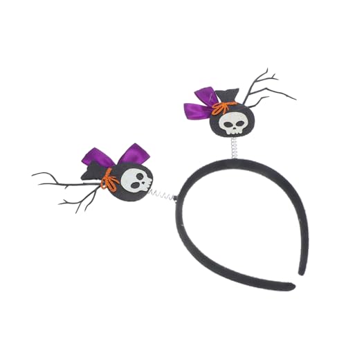 Mikikit Halloween Kostüm Haarreif mit Schädel Dekoration Exquisites Stirnband für Cosplay und Karneval Langlebig und Leicht Unvergessliche Partymomente Mikikit Halloween Kostüm Haarreif mit Schädel Dekoration Exquisites Stirnband für Cosplay und Karneval Langlebig und Leicht Unvergessliche Partymomente von Mikikit