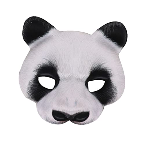 Mikikit Halloween Panda Maske für Frauen Lustige Kostüm Maske für Karneval Cosplay Halloween Partys Fotografie Sicher Langlebig für Verschiedene Mikikit Halloween Panda Maske für Frauen Lustige Kostüm Maske für Karneval Cosplay Halloween Partys Fotografie Sicher Langlebig für Verschiedene von Mikikit