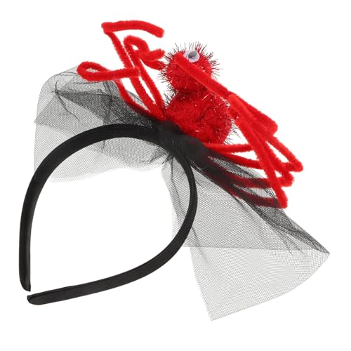 Mikikit Halloween Spinnen Stirnband für Cosplay und Partys Weiches und Leichtes Haarschmuck Accessoire für Karneval Maskerade und Halloween Veranstaltungen Mikikit Halloween Spinnen Stirnband für Cosplay und Partys Weiches und Leichtes Haarschmuck Accessoire für Karneval Maskerade und Halloween Veranstaltungen von Mikikit
