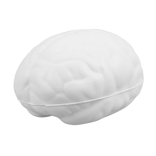 Mikikit Hirnform Squishy Stressball Tragbares Stress für Handübungen und Stressabbau für Erwachsene und Spaß für Schule und Freizeit von Mikikit