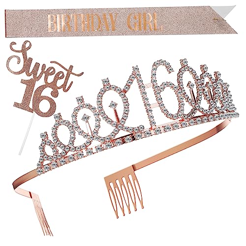 Mikikit Jahre Geburtstag Deko Set Roségold Torte Topper Schärpe Damen Party Dekoration Indoor Outdoor Leicht Vielseitig Mikikit Jahre Geburtstag Deko Set Roségold Torte Topper Schärpe Damen Party Dekoration Indoor Outdoor Leicht Vielseitig von Mikikit