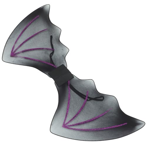 Mikikit Kostüm Requisiten für Halloween Elegante Fledermausflügel aus Schwarzem Netzstoff für Erwachsene für Karneval Cosplay und Festlichkeiten Leicht und Bequem Mikikit Kostüm Requisiten für Halloween Elegante Fledermausflügel aus Schwarzem Netzstoff für Erwachsene für Karneval Cosplay und Festlichkeiten Leicht und Bequem von Mikikit