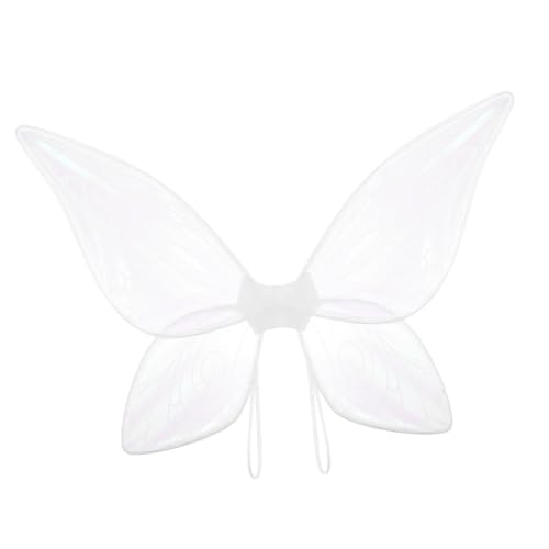 Mikikit Leichte Gauze mit LED Licht Schimmernde Schmetterlingsflügel für Erwachsene für Cosplay Festival Party und Fotografie von Mikikit