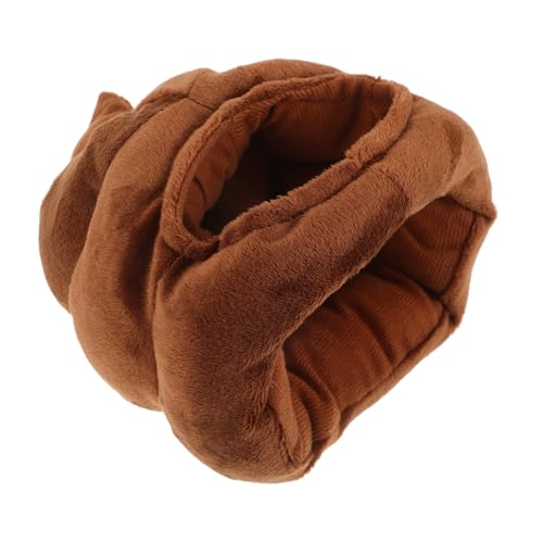 Mikikit Lustiger Cosplay Hut Kothut für Karneval und Halloween Weiche Kopfbedeckung für Damen und Herren Kostüm Accessoire für Partys und Festlichkeiten von Mikikit