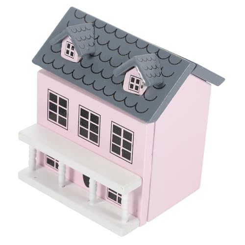 Mikikit Mini- für Häuser Miniaturen Puppenhaus Dekoration drinnen Miniature House miniaturhaus Miniaturgarten gartendeko mikrolandschaft Mini Holzhaus Mikro- - hölzern Rosa Mikikit Mini- für Häuser Miniaturen Puppenhaus Dekoration drinnen Miniature House miniaturhaus Miniaturgarten gartendeko mikrolandschaft Mini Holzhaus Mikro- - hölzern Rosa von Mikikit