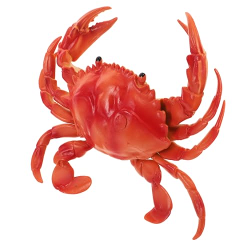 Mikikit Nachahmungskrächen Ornamente Deko Realistische Krabbe PVC-krabbe Krebs Lernen Partysimulation Krabbe Krabbenmodell Simulierte Simulation Krabbe Partykrabbe Vinyl Mikikit Nachahmungskrächen Ornamente Deko Realistische Krabbe PVC-krabbe Krebs Lernen Partysimulation Krabbe Krabbenmodell Simulierte Simulation Krabbe Partykrabbe Vinyl von Mikikit