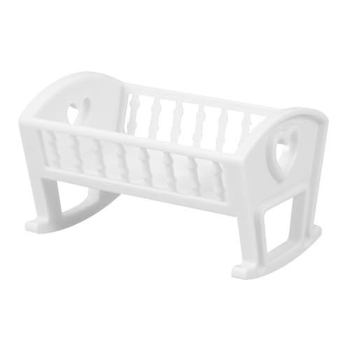 Mikikit Puppenhaus Zubehör DIY Puppenhaus Miniature Bett für Kinderzimmer und Puppenstube Mikikit Puppenhaus Zubehör DIY Puppenhaus Miniature Bett für Kinderzimmer und Puppenstube von Mikikit