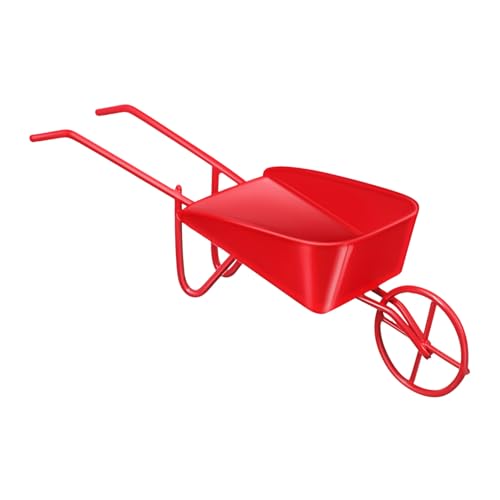 Mikikit Puppenhauswagen Mini-Puppenhausmöbel Puppenhausartikel Puppenhaus-Miniaturen Dolly klein winzige Vintage-Schubkarren Mini-Einkaufswagen für Schmiedeeisen rot Mikikit Puppenhauswagen Mini-Puppenhausmöbel Puppenhausartikel Puppenhaus-Miniaturen Dolly klein winzige Vintage-Schubkarren Mini-Einkaufswagen für Schmiedeeisen rot von Mikikit
