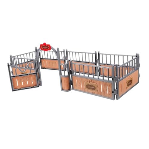 Mikikit Simulations Pferdezaun Modell aus Robustem DIY Bauernhof Zubehör für Sandtisch und Kinderzimmer Pädagogisch Sicher und Langlebig für Kindergeburtstag und Rollenspiele Mikikit Simulations Pferdezaun Modell aus Robustem DIY Bauernhof Zubehör für Sandtisch und Kinderzimmer Pädagogisch Sicher und Langlebig für Kindergeburtstag und Rollenspiele von Mikikit