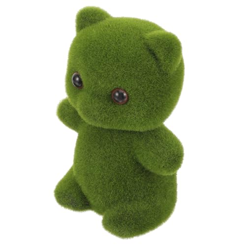 Mikikit Simuliertes Moosbär Bär Dekoration Party gefälschte Moosbärenpuppe Kuscheltier dekorative Kugeln aus Moos tragen Tierornament Hochzeitsdekor Styroporschaum Green Mikikit Simuliertes Moosbär Bär Dekoration Party gefälschte Moosbärenpuppe Kuscheltier dekorative Kugeln aus Moos tragen Tierornament Hochzeitsdekor Styroporschaum Green von Mikikit