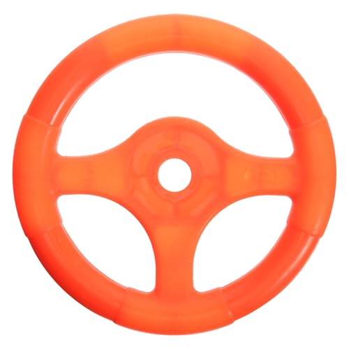 Mikikit Spielzeugauto für Kleinkinder Tragbares Lenkradspielzeug Zubehör für Autoscooter Fördert Verkehrswissen und Spaß Beim Installieren von Mikikit