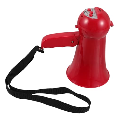 Mikikit Trompete küssen tragbares Zughorn Streichspielzeug tragbare Megaphone Megaphon für tragbares Megaphon Mini Spielzeughupe Hochzeitslautsprecher aus Kunststoff Plastik rot Mikikit Trompete küssen tragbares Zughorn Streichspielzeug tragbare Megaphone Megaphon für tragbares Megaphon Mini Spielzeughupe Hochzeitslautsprecher aus Kunststoff Plastik rot von Mikikit