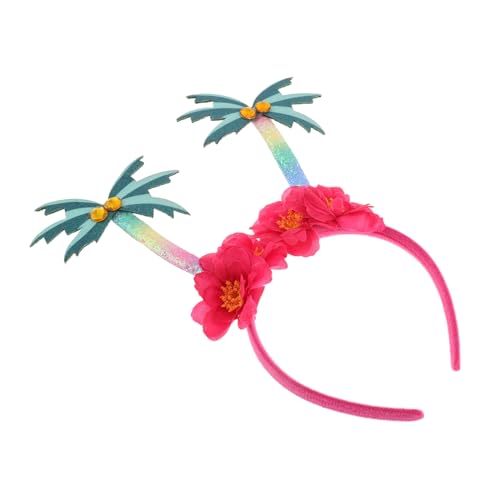 Mikikit Tropisches Palmbaum Stirnband für Bequemes und Modisches Kopfschmuck Accessoire für Hawaiianische Partys Karneval Strandurlaub und Sommerveranstaltungen von Mikikit
