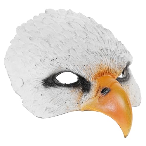 Mikikit Vogelmaske Cosplay für Halloween Karneval Beängstigende Tiermaske für Erwachsene Teenager Verstellbare Halbgesichtsmaske für Maskeraden Partys Mikikit Vogelmaske Cosplay für Halloween Karneval Beängstigende Tiermaske für Erwachsene Teenager Verstellbare Halbgesichtsmaske für Maskeraden Partys von Mikikit