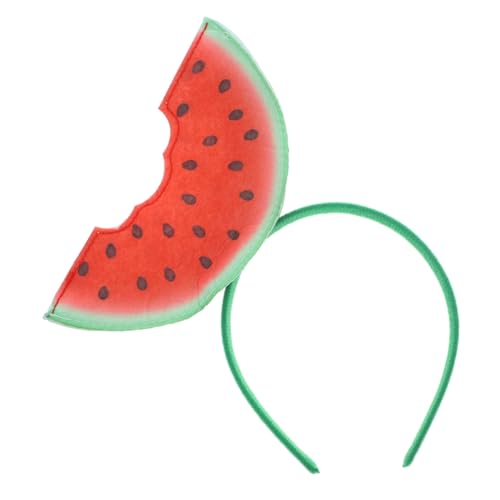 Mikikit Wassermelonen Stirnband für Damen Bequemes Dreidimensionales Haarschmuck Accessoire für Sommerpartys Festivals Cosplay Handwerkskunst für Einen Einzigartigen Mikikit Wassermelonen Stirnband für Damen Bequemes Dreidimensionales Haarschmuck Accessoire für Sommerpartys Festivals Cosplay Handwerkskunst für Einen Einzigartigen von Mikikit