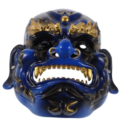 Mikikit der Vermögensmaske Dämonenmaske Realistische Gesichtsmaske beängstigende Filmmaske Maske Kopfbedeckung Cosplay-Maske Halloween-Masken beängstigend Harz Blue Mikikit der Vermögensmaske Dämonenmaske Realistische Gesichtsmaske beängstigende Filmmaske Maske Kopfbedeckung Cosplay-Maske Halloween-Masken beängstigend Harz Blue von Mikikit