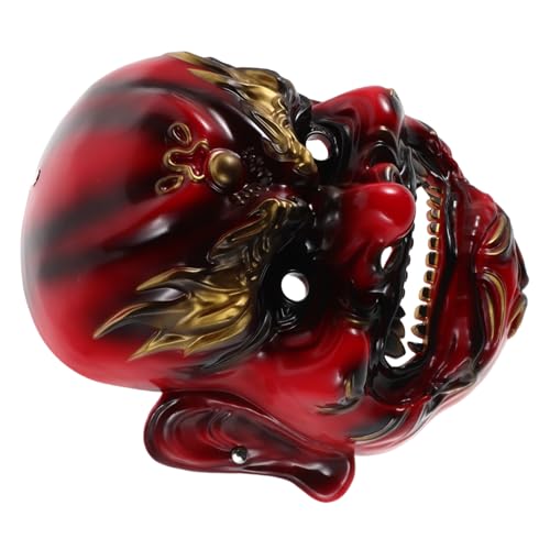 Mikikit der Vermögensmaske Halloween-Teufelsmaske Halloween Scary Maske der des Reichtums Kostüm realistische Kopfbedeckung Halloween-Masken beängstigend Harz rot Mikikit der Vermögensmaske Halloween-Teufelsmaske Halloween Scary Maske der des Reichtums Kostüm realistische Kopfbedeckung Halloween-Masken beängstigend Harz rot von Mikikit