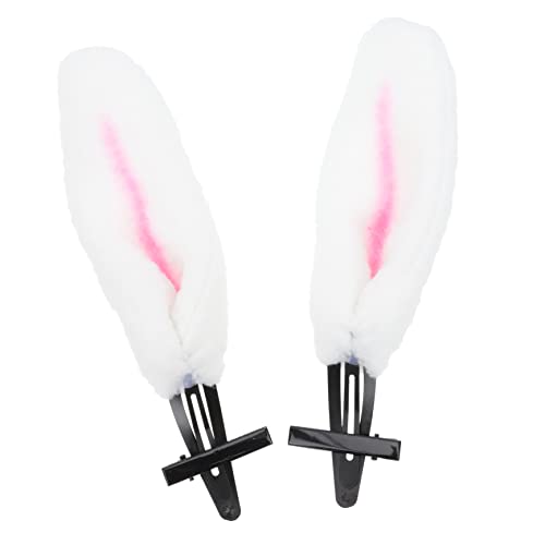 Mikinona 1 Paar Hasenohren Haarclips Kopfdekoration für Festivals und Kostümpartys Leicht und Komfortabel für Ostern und Karneval Perfektes Kostümzubehör Mikinona 1 Paar Hasenohren Haarclips Kopfdekoration für Festivals und Kostümpartys Leicht und Komfortabel für Ostern und Karneval Perfektes Kostümzubehör von Mikinona