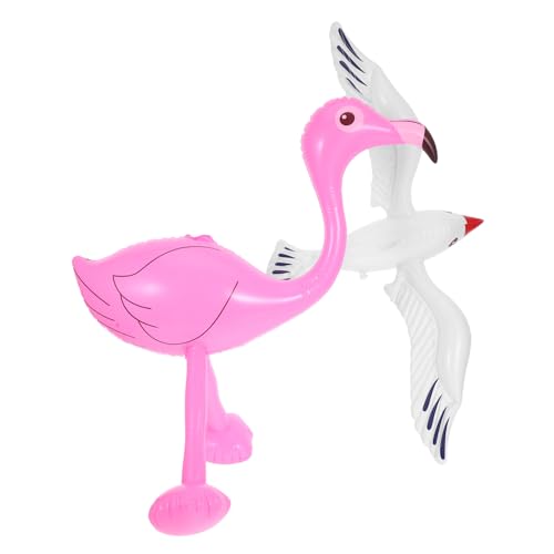 Mikinona 1 Satz Aufblasbare Seemöwe und Flamingo für Teiliges für Wasseraktivitäten im Freien für Strandfeiern und Unvergessliche mit Familie und Freunden Mikinona 1 Satz Aufblasbare Seemöwe und Flamingo für Teiliges für Wasseraktivitäten im Freien für Strandfeiern und Unvergessliche mit Familie und Freunden von Mikinona