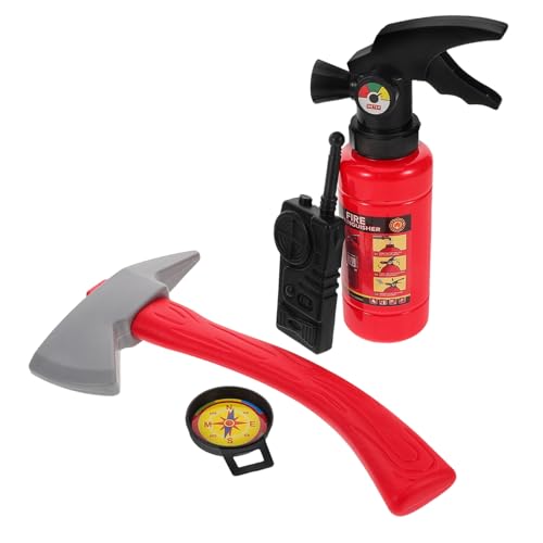 Mikinona 1 Satz Feuerwehrmann Rollenspiel Kostüm Set für Teiliges Set mit Realistischem für Jungen für Kreatives Rollenspiel und Soziale Interaktion Mikinona 1 Satz Feuerwehrmann Rollenspiel Kostüm Set für Teiliges Set mit Realistischem für Jungen für Kreatives Rollenspiel und Soziale Interaktion von Mikinona