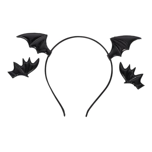 Mikinona 1 Satz Leichtem Halloween Cosplay Bat Haarreif und Haarklammer Kostümpartys Festivals und Besondere Anlässe Mikinona 1 Satz Leichtem Halloween Cosplay Bat Haarreif und Haarklammer Kostümpartys Festivals und Besondere Anlässe von Mikinona