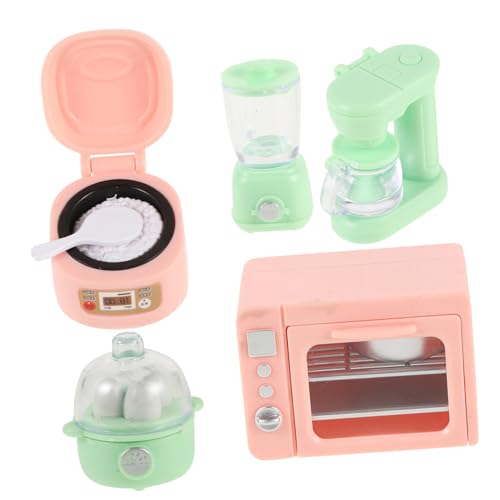 Mikinona 1 Satz Miniatur Küchenset für Puppenhäuser Realistische Zubehörteile mit Miniatur Küchengeräten für Kreative Spielküchen und DIY Mini Haus Dekoration Mikinona 1 Satz Miniatur Küchenset für Puppenhäuser Realistische Zubehörteile mit Miniatur Küchengeräten für Kreative Spielküchen und DIY Mini Haus Dekoration von Mikinona