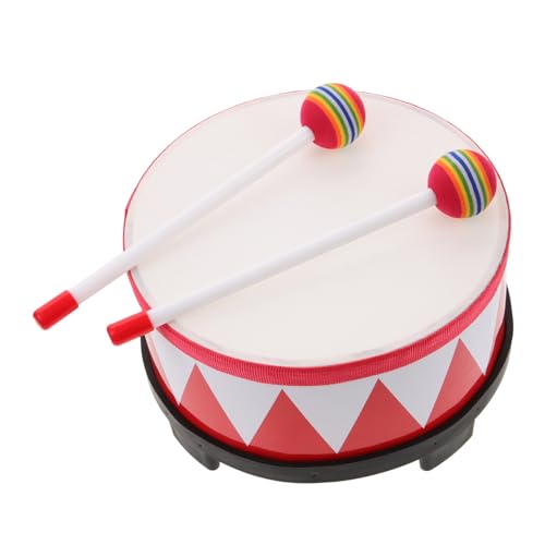 Mikinona 1 Satz Snaredrum mit Schlägeln Drum für Kleinkinder Musikspielzeug der Musikalität und Interaktion der Familie für Vorschule und Zuhause von Mikinona