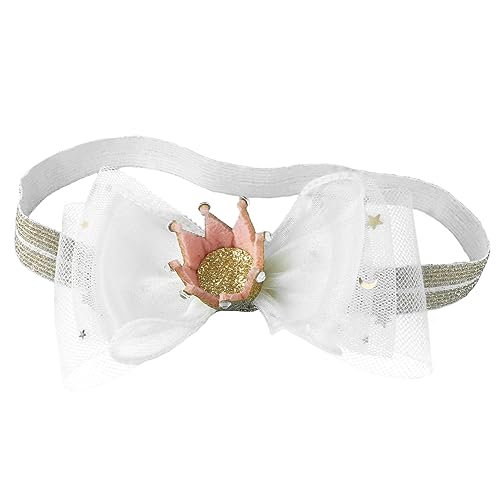 Mikinona 1 Stück Goldene Krone Haarband für Einzigartiges Bow Partys Fotografie und Feierlichkeiten Weich und Handgemacht Haaraccessoire für Geburtstagsfeiern und Besondere Anlässe Mikinona 1 Stück Goldene Krone Haarband für Einzigartiges Bow Partys Fotografie und Feierlichkeiten Weich und Handgemacht Haaraccessoire für Geburtstagsfeiern und Besondere Anlässe von Mikinona