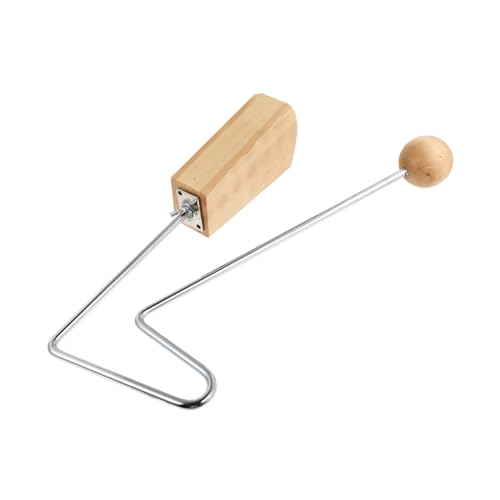 Mikinona 1 Stück Holzmusikinstrument Holzball Tremolo Percussion Instrument für Langlebiges Einfach zu Spielendes Musikspielzeug der Musikalität und Hand Augen Koordination Naturbelassenes Mikinona 1 Stück Holzmusikinstrument Holzball Tremolo Percussion Instrument für Langlebiges Einfach zu Spielendes Musikspielzeug der Musikalität und Hand Augen Koordination Naturbelassenes von Mikinona