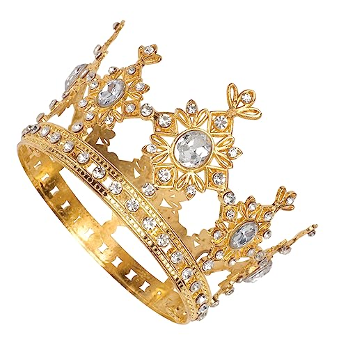 Mikinona 1 Stück Krone Dekoration Ornament Party Gold funkeln Hochzeit Dekorationen deko für torten zarter Kronendekor birthday cake Dessert-Tischkrone torten deko Legierung Mikinona 1 Stück Krone Dekoration Ornament Party Gold funkeln Hochzeit Dekorationen deko für torten zarter Kronendekor birthday cake Dessert-Tischkrone torten deko Legierung von Mikinona