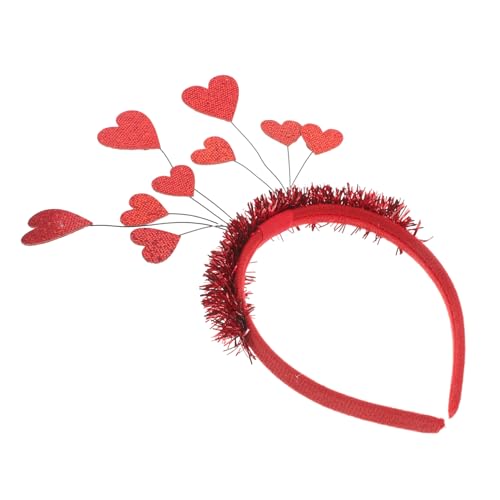 Mikinona 1 Stück Valentinstag Haarreif mit Party Haaraccessoire für Hochzeiten Feiern Bequem und für Romantische Anlässe Mikinona 1 Stück Valentinstag Haarreif mit Party Haaraccessoire für Hochzeiten Feiern Bequem und für Romantische Anlässe von Mikinona