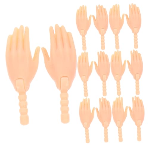 Mikinona 10 Paare Puppenhände für Bjd Puppen Gelenkige Handersatzteile für Puppenbau Zubehör für Lebendige und Dynamische Puppenposen für DIY Enthusiasten und Professionelle Puppenmacher Mikinona 10 Paare Puppenhände für Bjd Puppen Gelenkige Handersatzteile für Puppenbau Zubehör für Lebendige und Dynamische Puppenposen für DIY Enthusiasten und Professionelle Puppenmacher von Mikinona