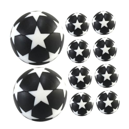 Mikinona 10 Stück Plastikfußbälle Zubehör für Tischfußballspiele Mini Fußbälle für Indoor Familienunterhaltung Mikinona 10 Stück Plastikfußbälle Zubehör für Tischfußballspiele Mini Fußbälle für Indoor Familienunterhaltung von Mikinona