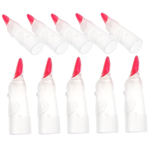 Mikinona 10 Stück Teiliges Halloween Nachtleuchtende Hexen Fingernägel Fake Finger Nagelüberzieher Gruselige Kostüm Requisite für Horror Party Dekoration und Cosplay Mikinona 10 Stück Teiliges Halloween Nachtleuchtende Hexen Fingernägel Fake Finger Nagelüberzieher Gruselige Kostüm Requisite für Horror Party Dekoration und Cosplay von Mikinona