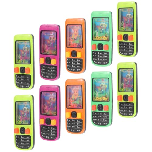 Mikinona 10 Stück Teiliges Handheld Water Ring Toss Mini Cartoon Design Glatte Oberfläche Sicher für Gemischt als Party und Klassenzimmerpreis Mikinona 10 Stück Teiliges Handheld Water Ring Toss Mini Cartoon Design Glatte Oberfläche Sicher für Gemischt als Party und Klassenzimmerpreis von Mikinona