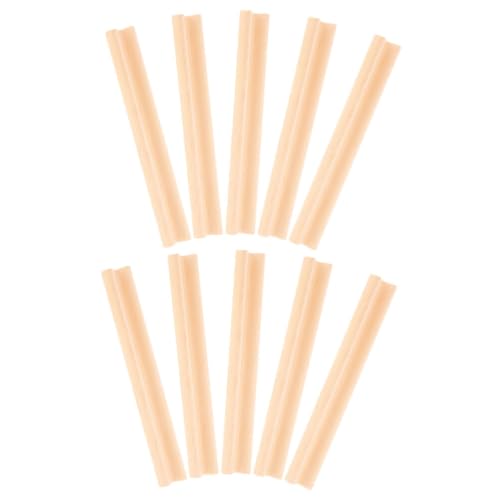 Mikinona 10 Stück Teiliges Holz Domino Tablett Eleganter Holzständer für Domino Steine und Spielkarten Holzrahmen DIY Buchstabenhalter Praktische Organisation für Spiele und Dekoration von Mikinona