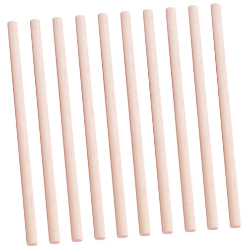 Mikinona 10 Stück Teiliges Holz Rhythmussticks mit Abgerundeten Kanten Langlebige und Sichere Percussion Instrumente für Naturbelassene Holzstäbe zum Bemalen und Musizieren Mikinona 10 Stück Teiliges Holz Rhythmussticks mit Abgerundeten Kanten Langlebige und Sichere Percussion Instrumente für Naturbelassene Holzstäbe zum Bemalen und Musizieren von Mikinona