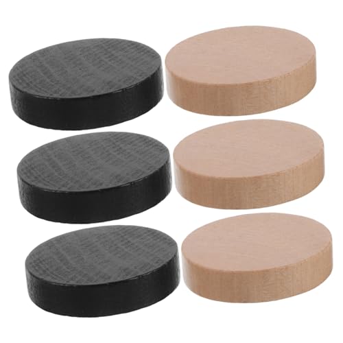Mikinona 10 Stück Teiliges Holz Spielzubehör für Sling Puck Game Präzise Gefertigte Große Spielsteine in Schwarz und Naturholz Vielseitig für DIY Brettspiele Glatte Oberfläche für Mikinona 10 Stück Teiliges Holz Spielzubehör für Sling Puck Game Präzise Gefertigte Große Spielsteine in Schwarz und Naturholz Vielseitig für DIY Brettspiele Glatte Oberfläche für von Mikinona