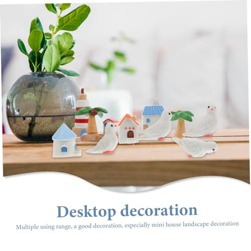 Mikinona 10 Stück Teiliges Mikrolandschaft Inselvilla Dekoration mit Palmen und Strandmotiven Realistische Miniaturfiguren für Puppenhaus Kreative Raum Gartendeko Mikinona 10 Stück Teiliges Mikrolandschaft Inselvilla Dekoration mit Palmen und Strandmotiven Realistische Miniaturfiguren für Puppenhaus Kreative Raum Gartendeko von Mikinona
