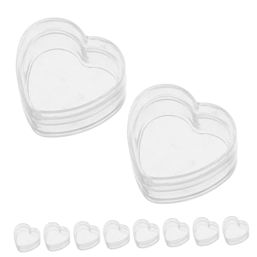 Mikinona 10 Stück Teiliges Mini Aufbewahrungsboxen Transparent mit Deckel Kleine Kunststoffboxen für Puppenhaus Dekoration DIY Sortierboxen für Kleinteile Klare Mini Schmuck und Mikinona 10 Stück Teiliges Mini Aufbewahrungsboxen Transparent mit Deckel Kleine Kunststoffboxen für Puppenhaus Dekoration DIY Sortierboxen für Kleinteile Klare Mini Schmuck und von Mikinona
