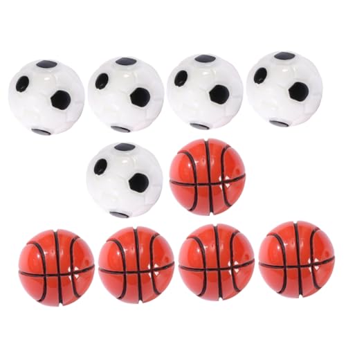 Mikinona 10 Stück Teiliges Mini aus Hochwertigem Material Kleines Haus Ornament mit Fußball und Basketball Moos Mikro Landschaftsdekoration für Büro und Garten Mikinona 10 Stück Teiliges Mini aus Hochwertigem Material Kleines Haus Ornament mit Fußball und Basketball Moos Mikro Landschaftsdekoration für Büro und Garten von Mikinona