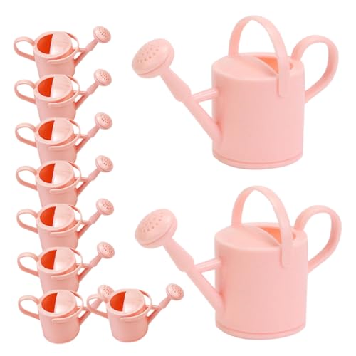 Mikinona 10 Stück Teiliges Mini gießkannen Badespielzeug aus Kunststoff für Junge Mädchen und Kleinkinder Sicher Handlich für Badewanne Garten und Indoor pflanzenbewässerung von Mikinona