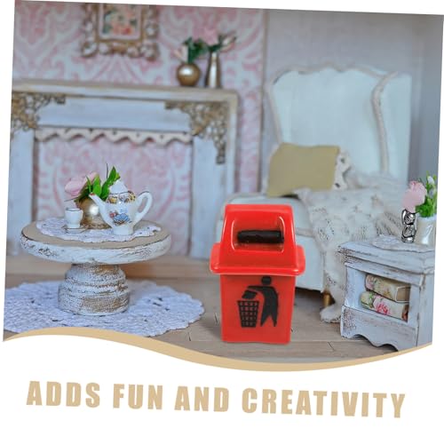 Mikinona 10 Stück Teiliges Miniatur mülleimer Resin Puppenhaus abfalleimer in Farben Robust Recycelbar Vielseitiges Zubehör für Mini landschaften und Puppenhaus Dekoration Mikinona 10 Stück Teiliges Miniatur mülleimer Resin Puppenhaus abfalleimer in Farben Robust Recycelbar Vielseitiges Zubehör für Mini landschaften und Puppenhaus Dekoration von Mikinona