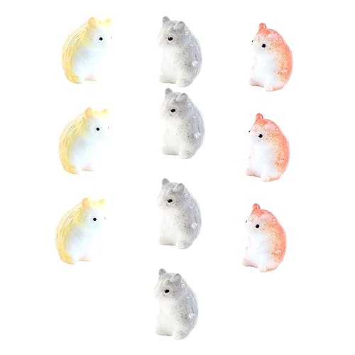 Mikinona 10 Stück Teiliges Resin Tortendeko Realistische Harzfiguren für Kuchen Party und Heimdekoration Bunte Kleine Cartoon Tier Ornamente für Mikrolandschaft und DIY Mikinona 10 Stück Teiliges Resin Tortendeko Realistische Harzfiguren für Kuchen Party und Heimdekoration Bunte Kleine Cartoon Tier Ornamente für Mikrolandschaft und DIY von Mikinona