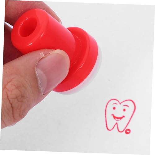 Mikinona 10 Stück Teiliges Stempelset mit Lustigen Zahnmotiven Kleine Selbstfärbende Kunststoffstempel für Party Mitgebsel Lernanreize und Klassenraum Belohnungen für Kindergeburtstag und Mikinona 10 Stück Teiliges Stempelset mit Lustigen Zahnmotiven Kleine Selbstfärbende Kunststoffstempel für Party Mitgebsel Lernanreize und Klassenraum Belohnungen für Kindergeburtstag und von Mikinona